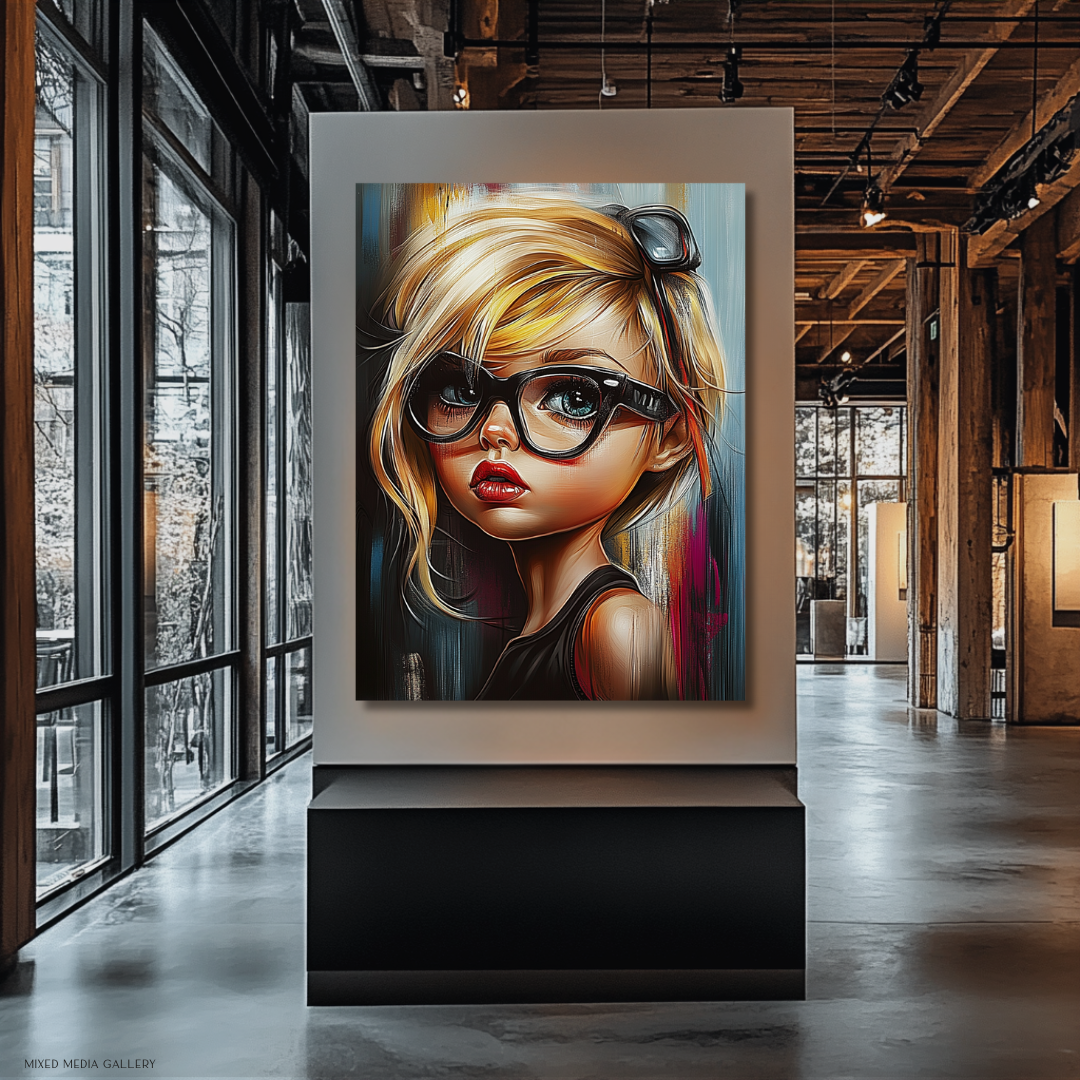 אמנות קיר עם נוכחות עיצובית