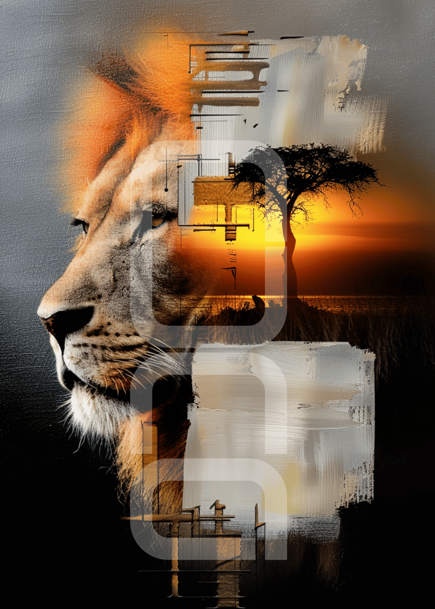 אמנות קיר עכשווית עם נוכחות | Nuna Gallery