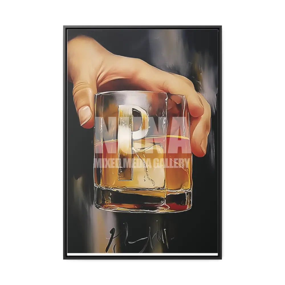 Gallery Canvas Wraps Vertical Frame 24″ X 36″ / 1.25’’ Black