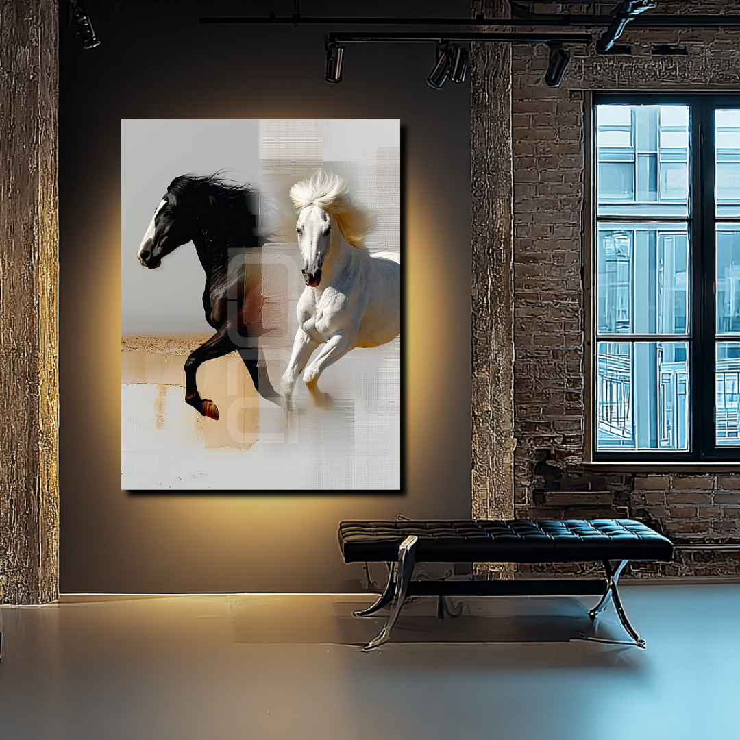 אמנות קיר עם נוכחות עיצובית