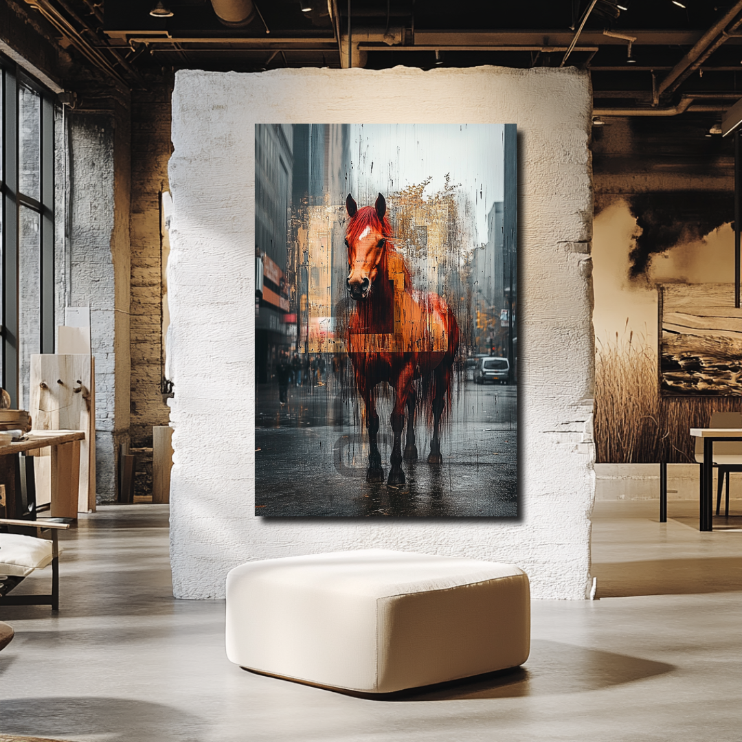 תמונת קיר של חיות בעיצוב מודרני – אמנות ויזואלית יוקרתית לבית | Nuna Gallery
