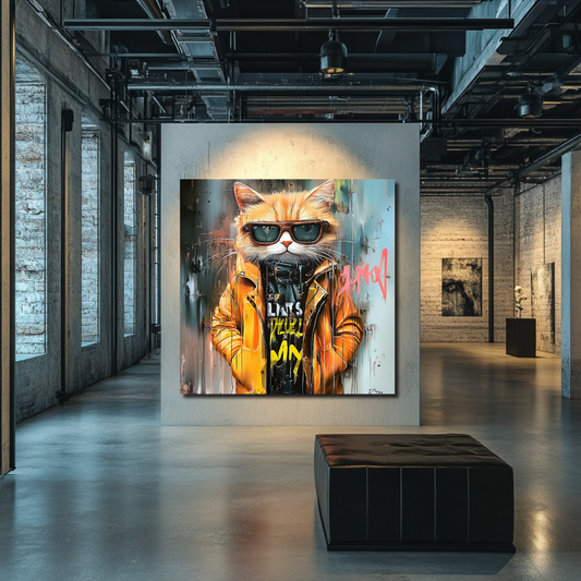 תמונת קיר של חיות בעיצוב מודרני – אמנות ויזואלית יוקרתית לבית | Nuna Gallery
