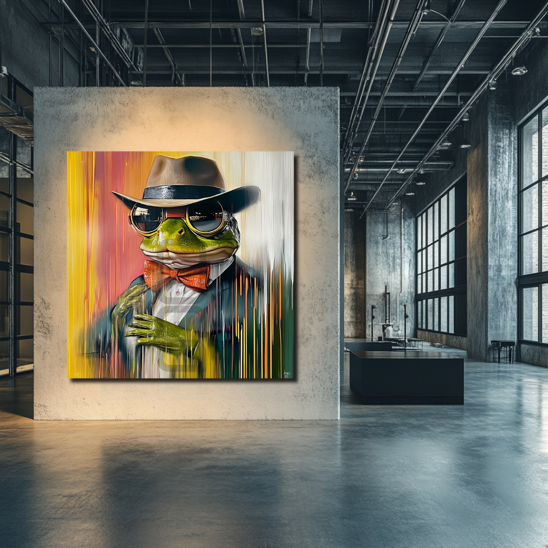 תמונת קיר של חיות בעיצוב מודרני – אמנות ויזואלית יוקרתית לבית | Nuna Gallery
