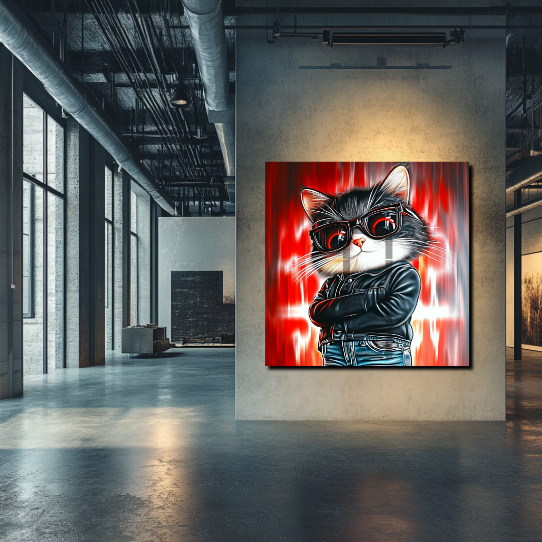 תמונת קיר של חיות בעיצוב מודרני – אמנות ויזואלית יוקרתית לבית | Nuna Gallery
