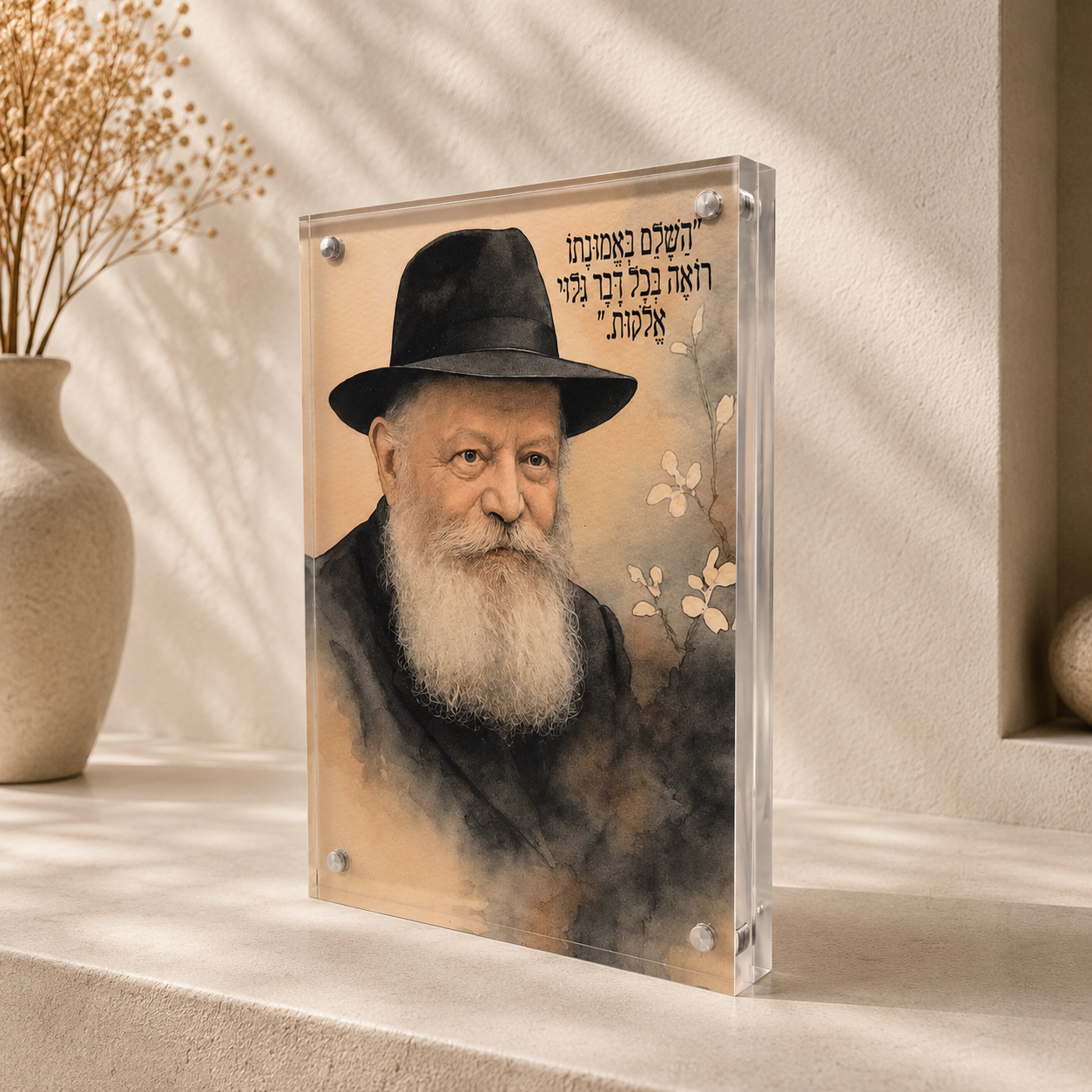 קריסטל בלוק הרבי מליובאוויטש