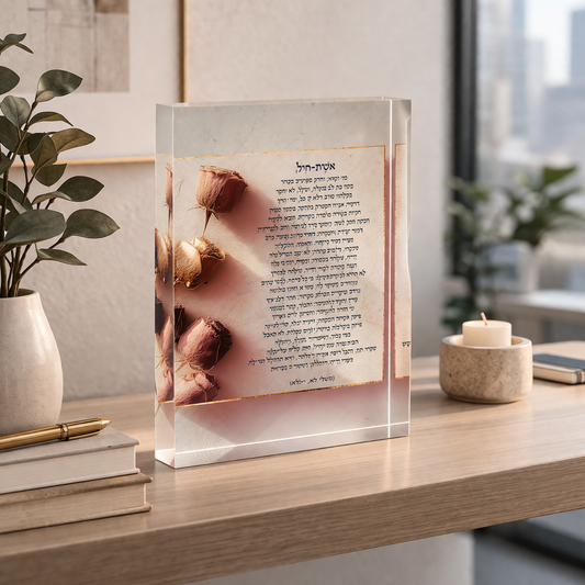 dekudsha acrylic block noble woman inspired design for home or office decor
