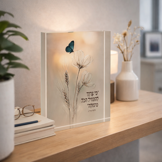 dekudsha acrylic block renewal inspired design for home or office decor
