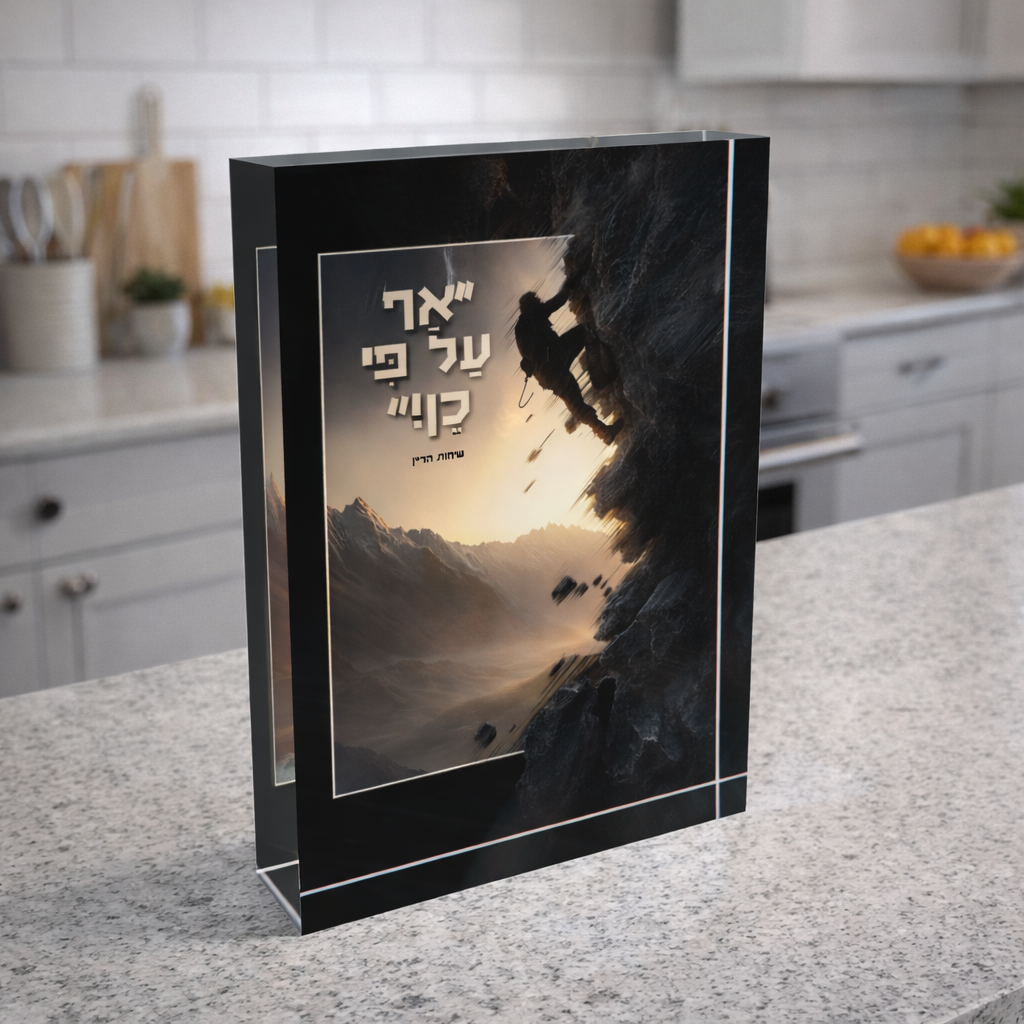 dekudsha acrylic block determination inspired design for home or office decor
