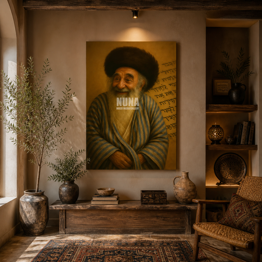 dekudsha rabbi nachman inspired wall art for home or office decor on canvas or glass
