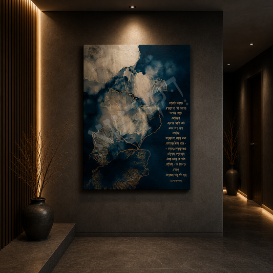 dekudsha thanksgiving psalm inspired wall art for home or office decor on canvas or glass
