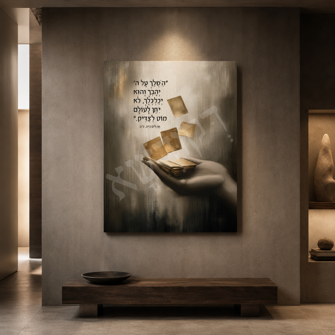 dekudsha he will sustain you inspired wall art for home or office decor on canvas or glass
