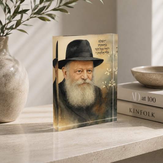 פריט עיצוב עומד המשלב אמנות, ברכה ואווירה ייחודית בכל חלל.