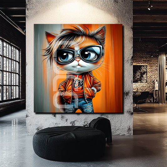 אמנות קיר עם נוכחות עיצובית