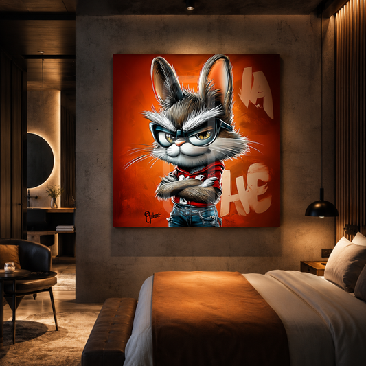 modern  wall art canvas print for living room interior design