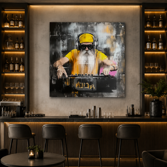 modern music wall decor artwork for commercial interior spaces