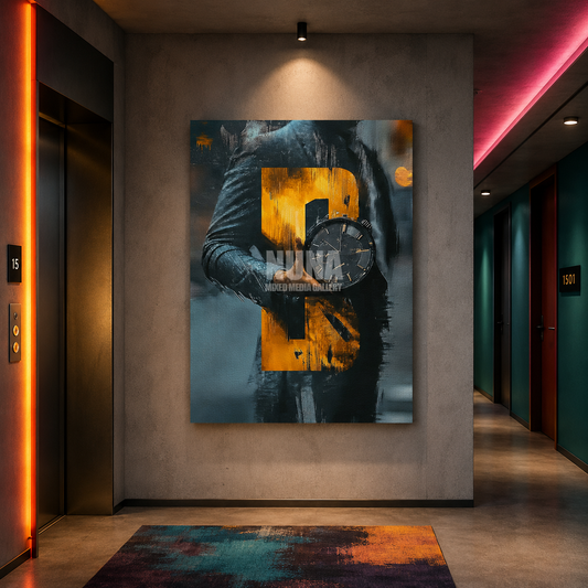 Bold contemporary wall decor by Nuna Gallery, professionally printed on premium canvas and glass for interior design spaces
