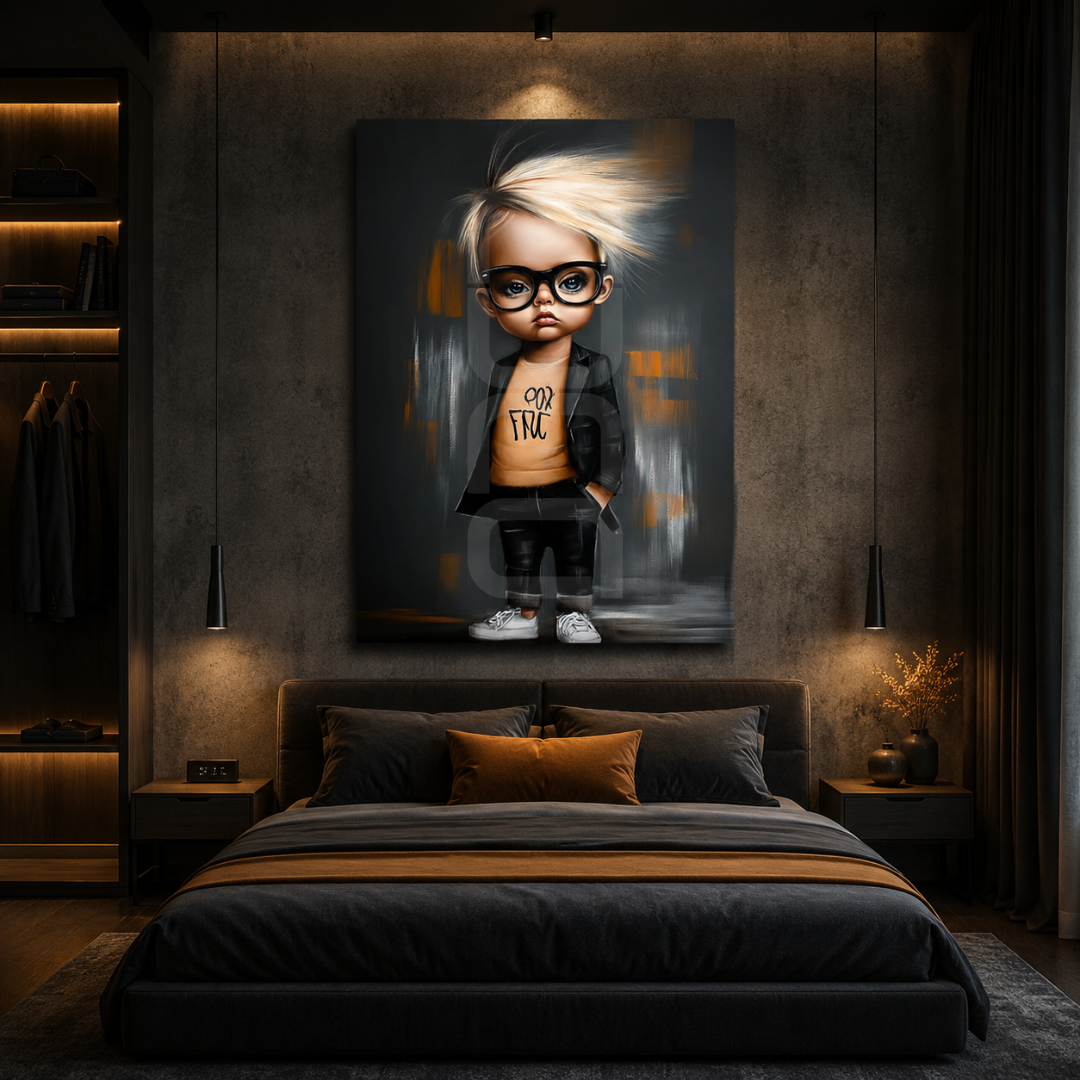 Contemporary wall art on canvas for home and office interiors