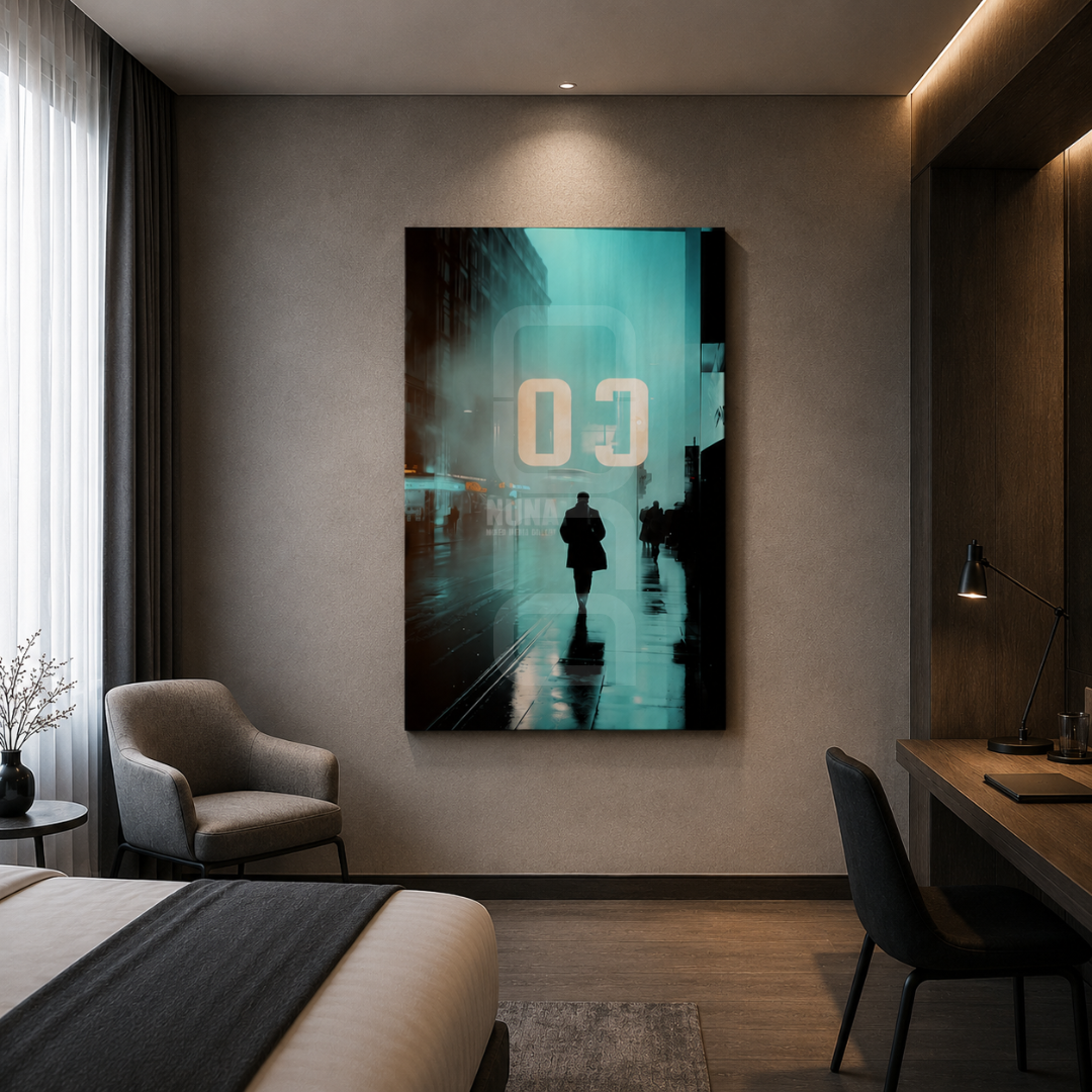 Exclusive artistic wall piece by Nuna Gallery, crafted for modern interiors, office spaces, luxury homes, and commercial projects
