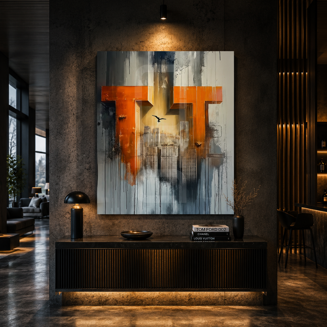 Premium decorative wall art for residential and commercial spaces, professionally printed on canvas and tempered glass by Nuna Gallery