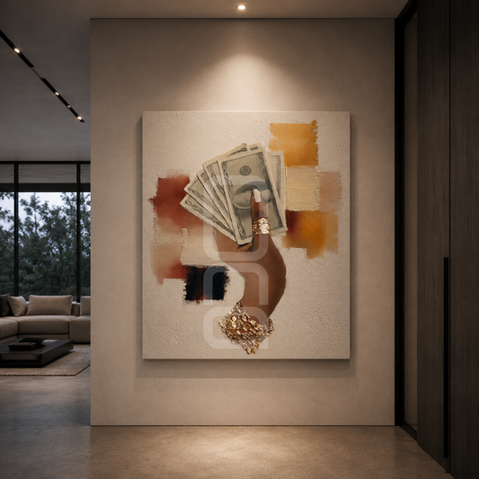 Modern canvas wall art for living room and office interior design