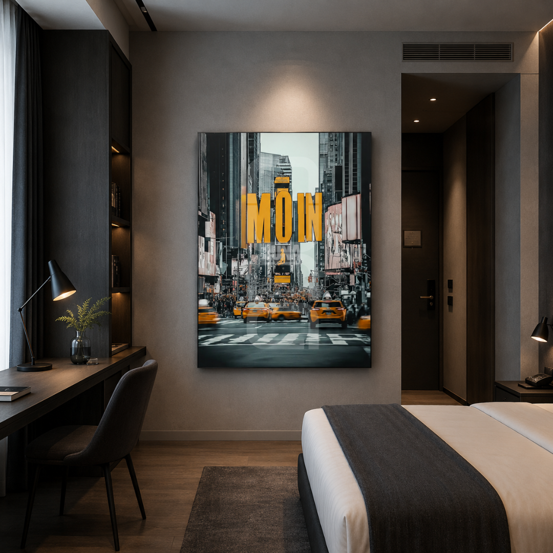 Modern gallery-quality art print by Nuna Gallery on canvas and tempered glass, perfect for homes, offices, hotels, and commercial spaces