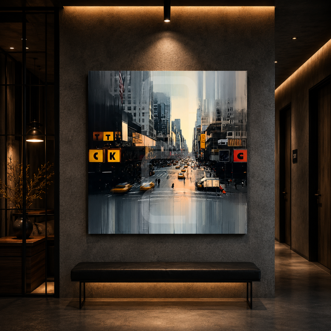 Bold artistic centerpiece by Nuna Gallery crafted for modern architecture, interior design projects, and commercial environments