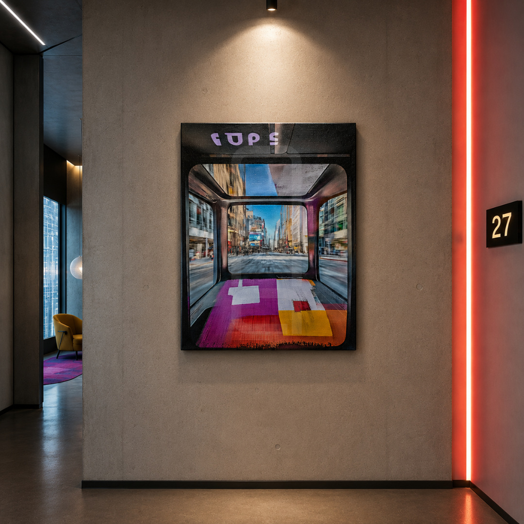 Exclusive artistic wall piece by Nuna Gallery, crafted for modern interiors, office spaces, luxury homes, and commercial projects