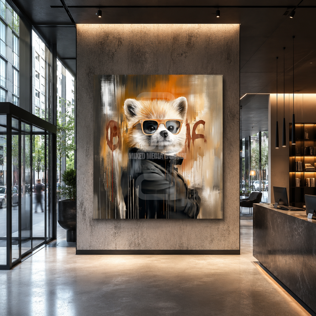 Premium animal wall art for home decor, office design and commercial interiors