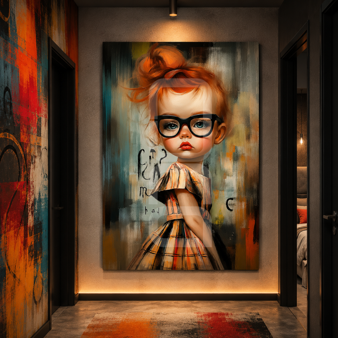 Contemporary animal wall art on canvas for home and office interiors