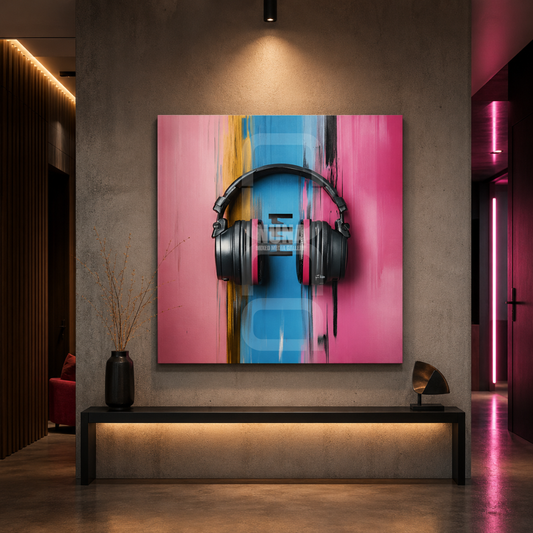 Modern mixed media wall art designed to elevate residential, office, hospitality, and commercial spaces with bold visual impact