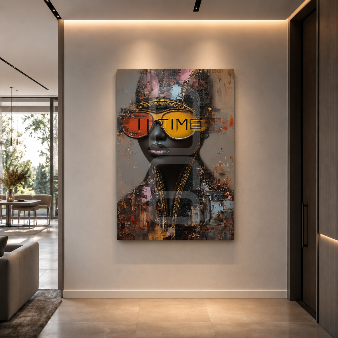  wall art on glass print for office and studio decor