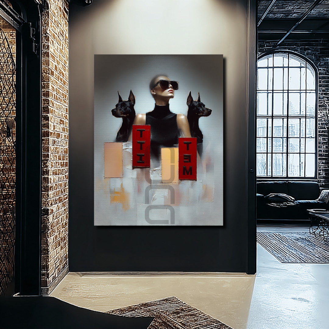 אמנות קיר מיקס מדיה – יצירה מקורית של Nuna Gallery, גלריה אונליין לאמנות עכשווית