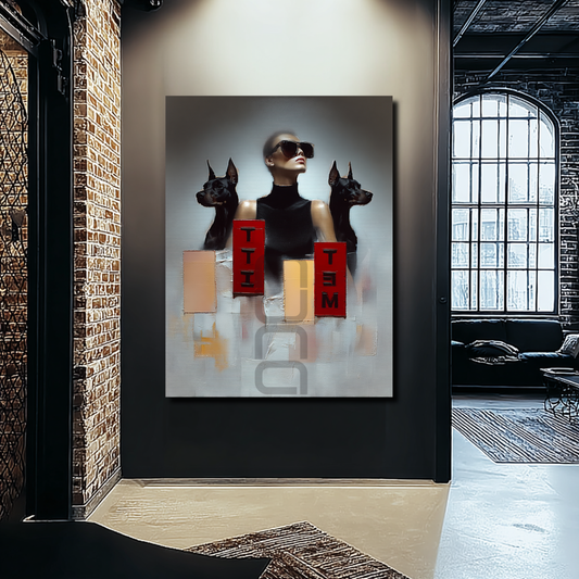 אמנות קיר מיקס מדיה – יצירה מקורית של Nuna Gallery, גלריה אונליין לאמנות עכשווית