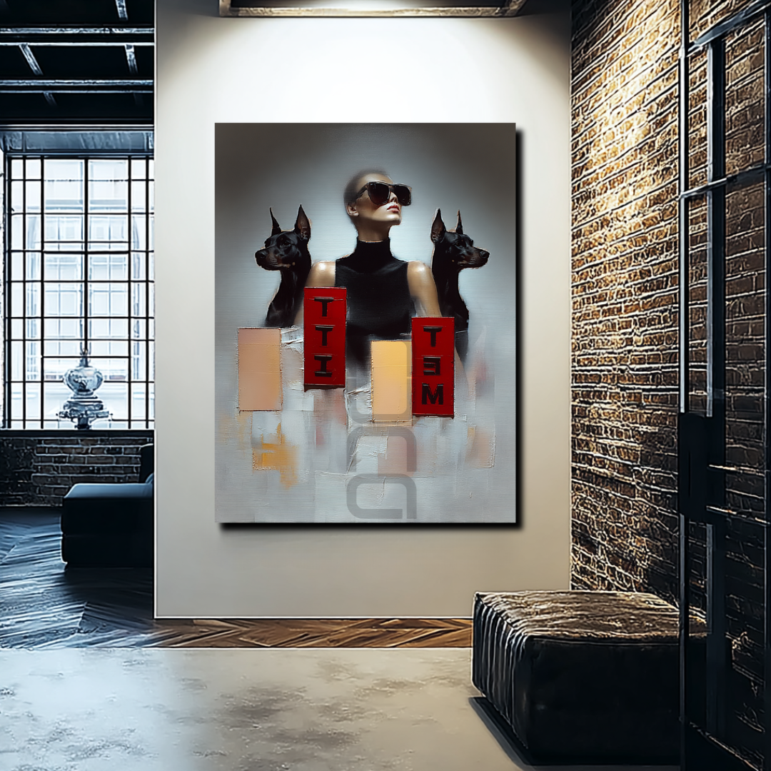 אמנות קיר מיקס מדיה – יצירה מקורית של Nuna Gallery, גלריה אונליין לאמנות עכשווית