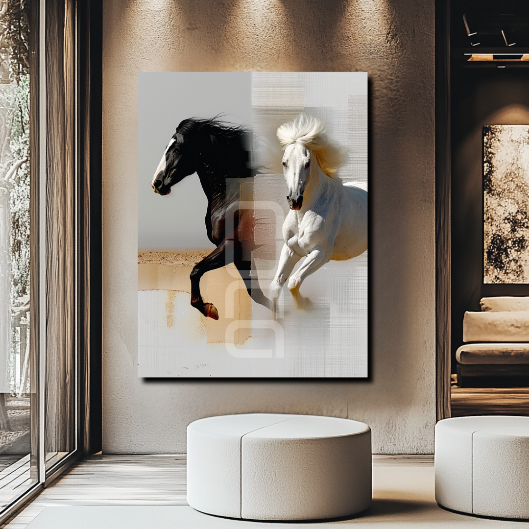 אמנות קיר עם נוכחות עיצובית