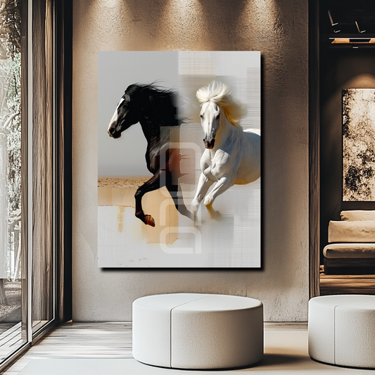 אמנות קיר עם נוכחות עיצובית